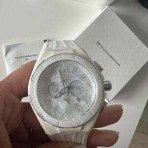 TechnoMarine White Chronograph Watch